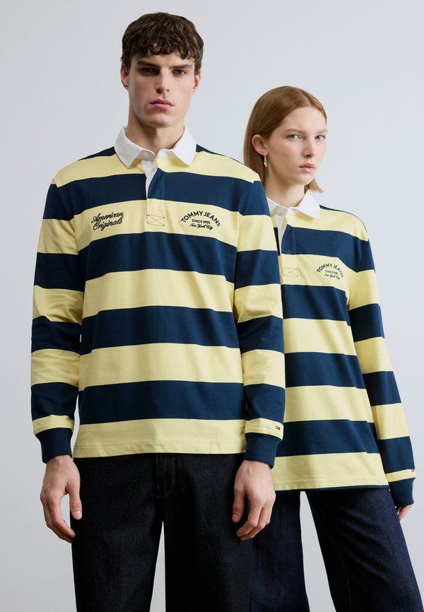 Tommy Jeans STRIPE RELAXED RUGBY SHIRT