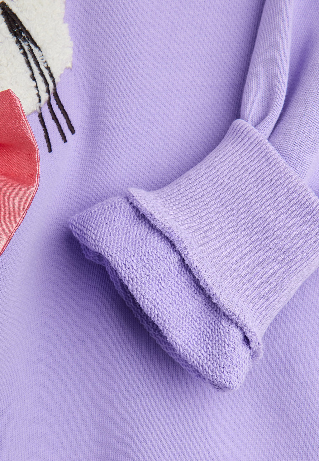 Mini Rodini CAT WITH BOWTIE CHENILLE UNISEX
