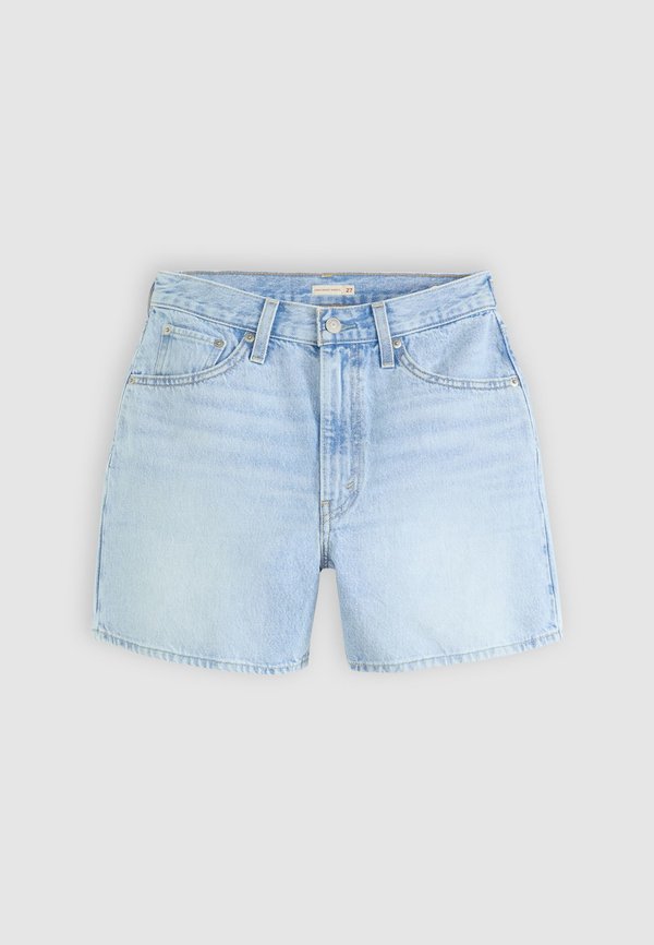 Levi's® CINCH MID-THIGH SHORT - Denim shorts - abraided art short