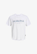 Jack & Jones T- - Print T-shirt - bright white