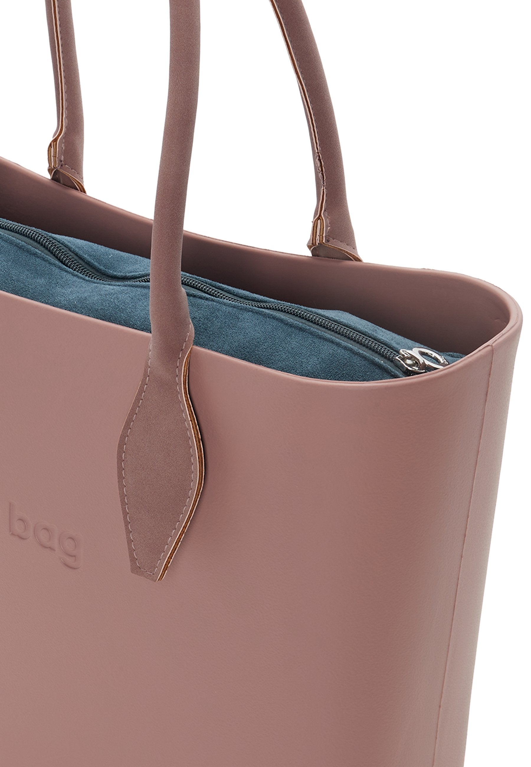 O Bag COMPOSTA MANICO LUNGO A ROMBO