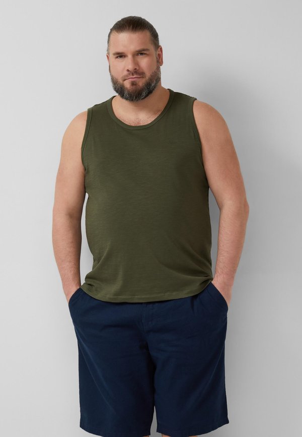s.Oliver T-SHIRT - Top - olivgrün