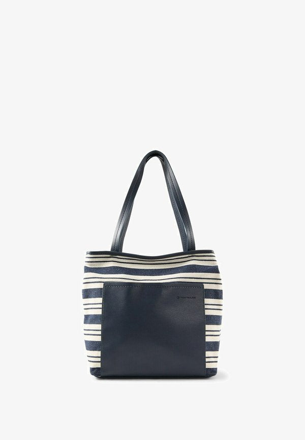TOM TAILOR ELODIE ZIP SHOPPER M - Handbag - mixed blue