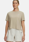 Under Armour EXPLOR TRAIL RUN ULTRA LIGHTWEIGHT - Basic T-shirt - city khaki (299)