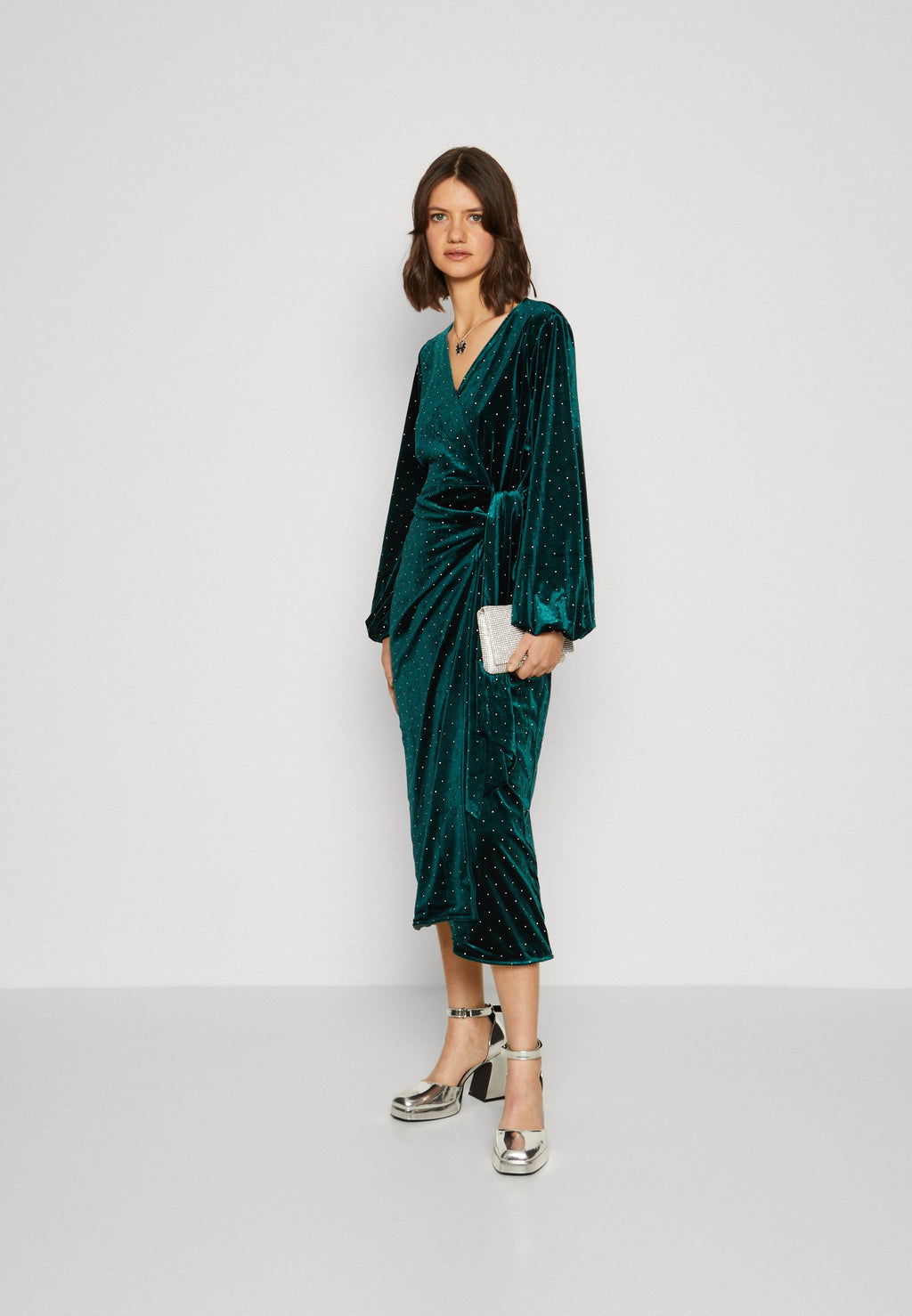 Never Fully Dressed VIOLET WRAP DRESS