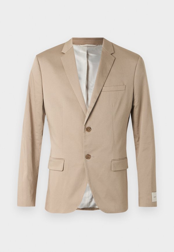 Calvin Klein SLIM SEASONAL TAILORING - Blazer jacket - vintage khaki