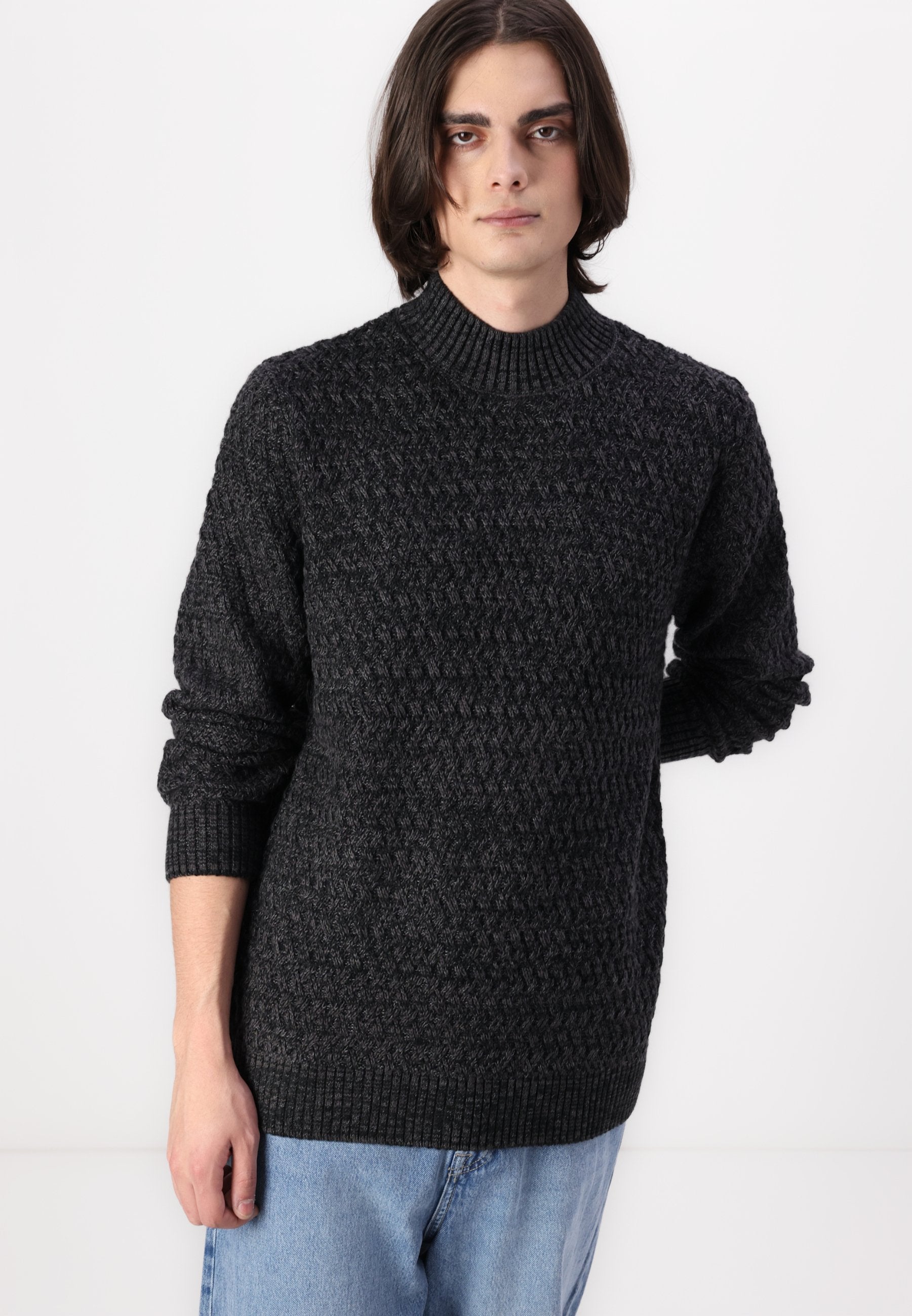 Jack & Jones PREMIUM JPRCCZIGGI KNIT MOCK NECK