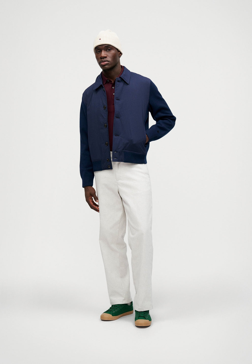 SMART CASUAL MIXED TEXTURE RELAXED JACKET Media 2