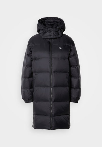 Calvin Klein Jeans ESSENTIAL MIDWEIGHT LONG PUFFER - Down coat - black