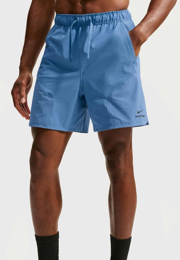 Nike Performance M NP DFADV NPT 6 IN SHORT - Sports shorts - indigo storm indigo storm black