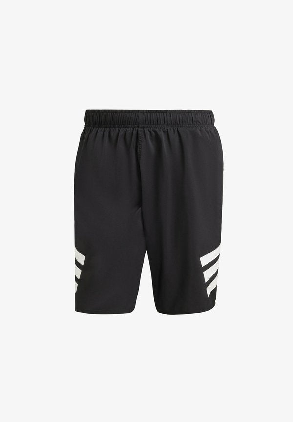 adidas Sportswear 3-STRIPES 8-INCH - Swimming shorts - black   white