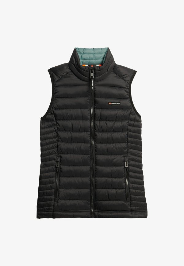 Superdry & Co Waistcoat - black