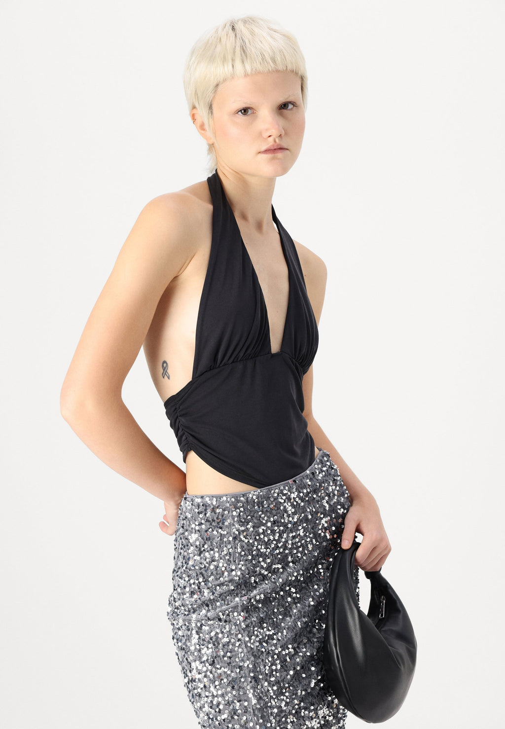 Noisy May NMMIA MIDI SEQUIN SKIRT