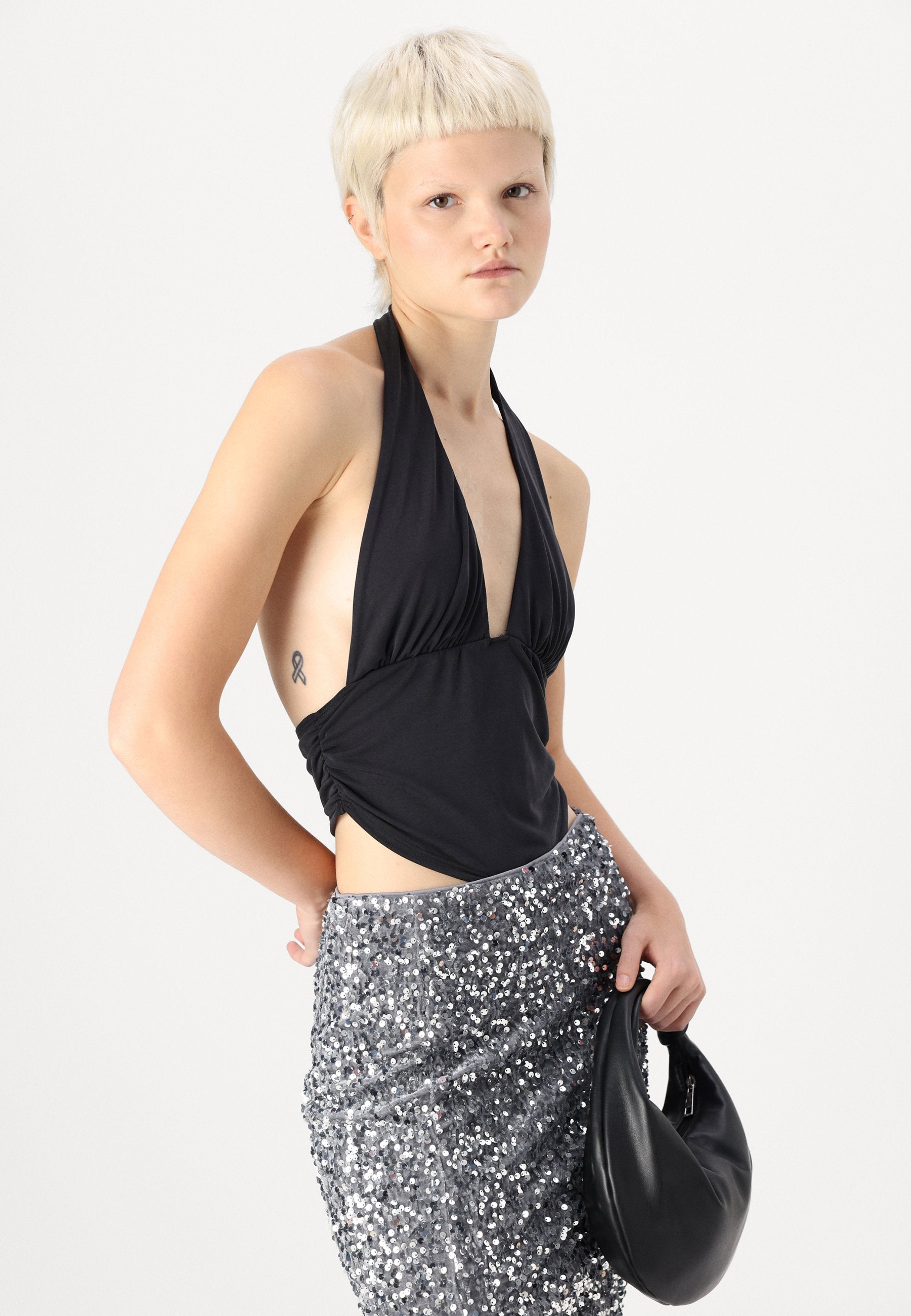 Noisy May NMMIA MIDI SEQUIN SKIRT
