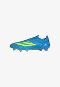 adidas Performance F50 ELITE LACELESS FG - Firm-ground football boots - lucid ray blue team solar yellow    lucid aquamarine