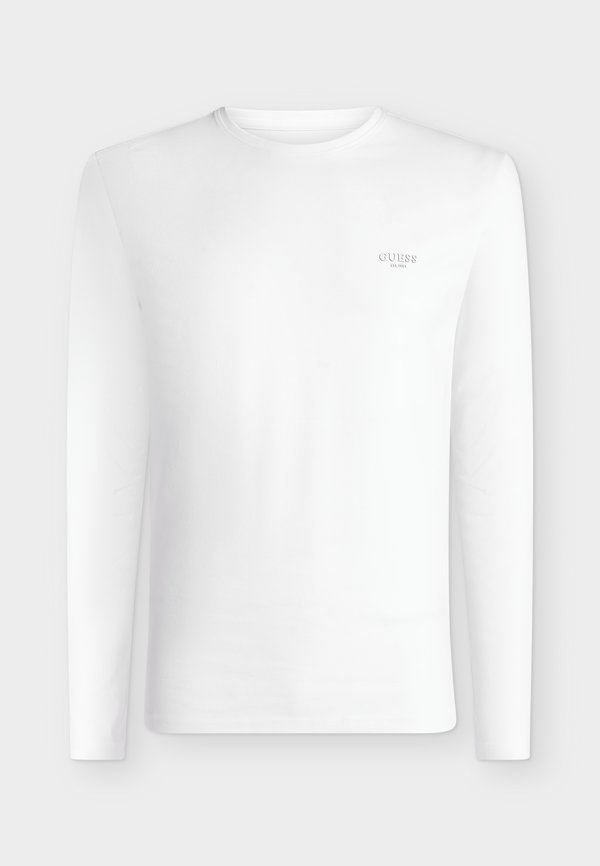 Guess CORE EXTRA SLIM - Long sleeved top - pure white