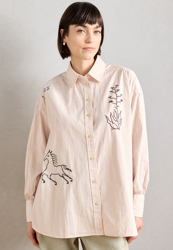 Scotch & Soda EMBROIDERY GIRLFRIEND SHIRT