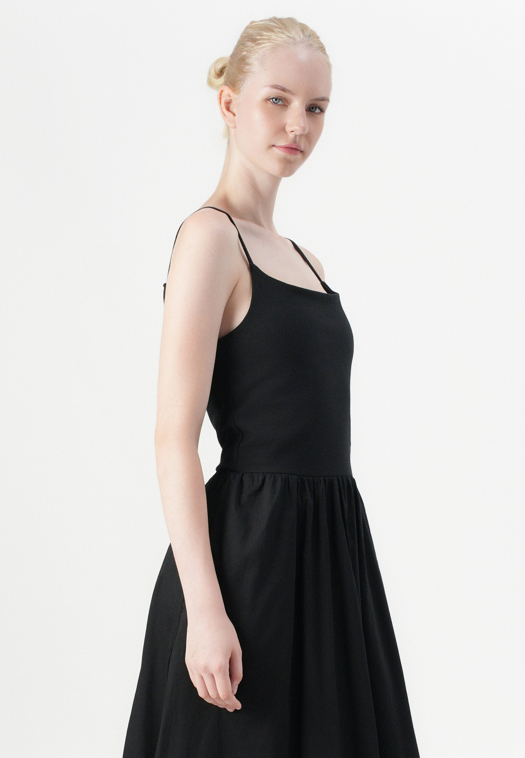 GAP MIXED MEDIA TANK MAXI DRESS