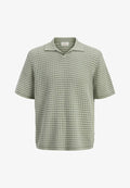 Jack & Jones Knitted Knitted - Polo shirt - seagrass