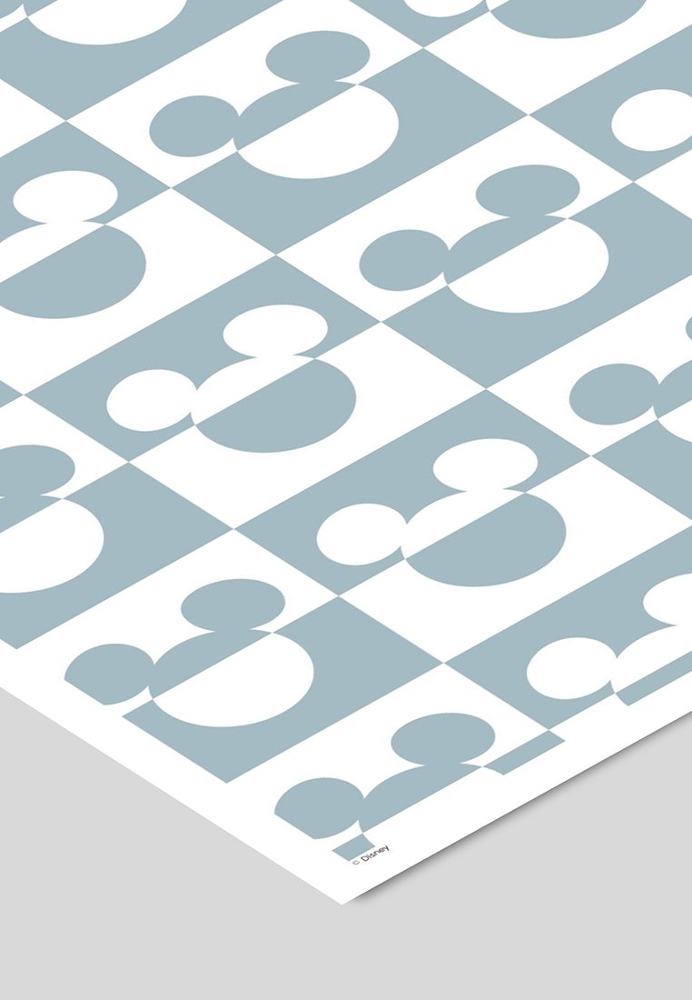 Disney BLUE & WHITE MICKEY