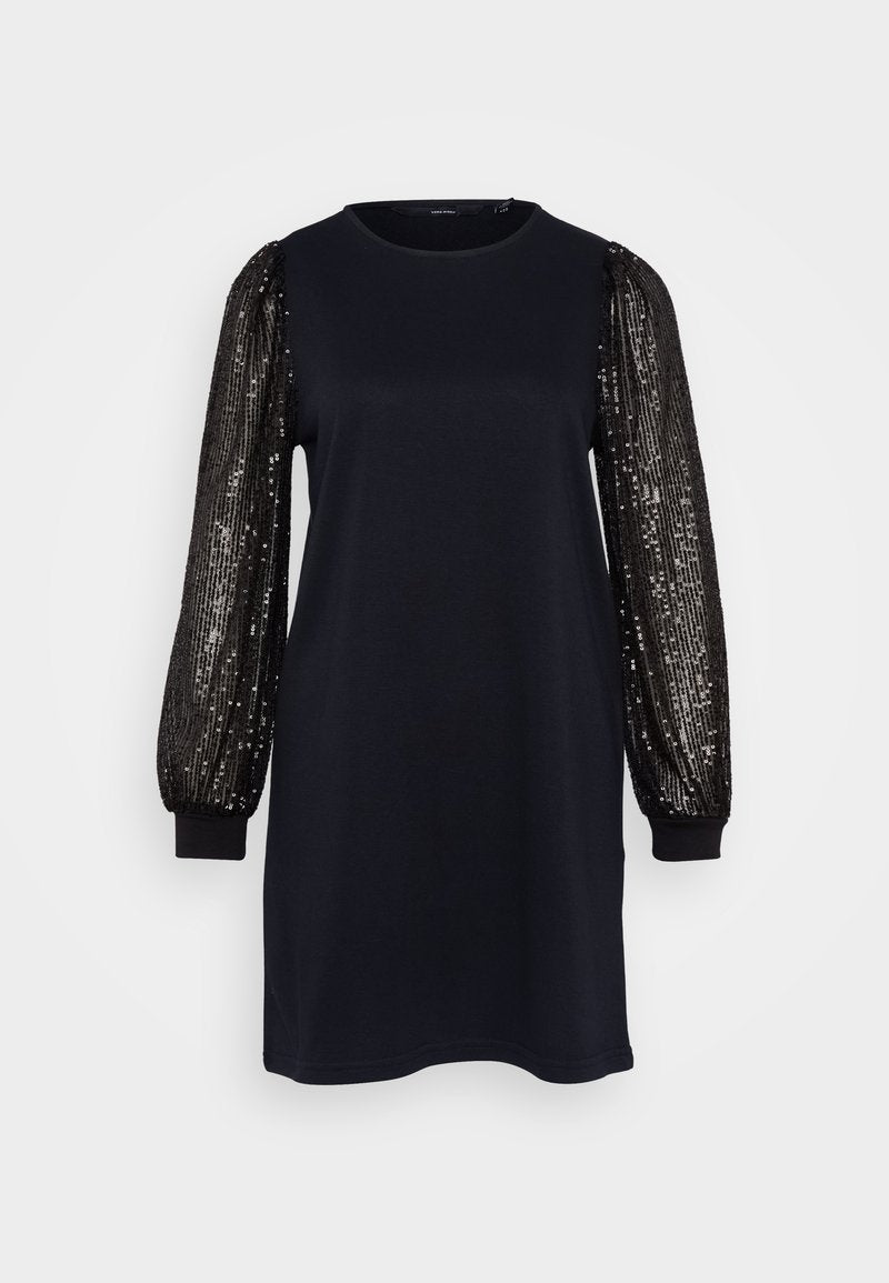 VMCHARLOTTE SEQUINS SHORT DRESS - Vero Moda Petite - View 1