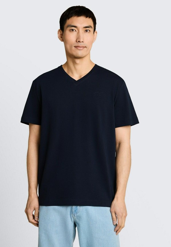 TOM TAILOR Basic T-shirt - sky captain blue