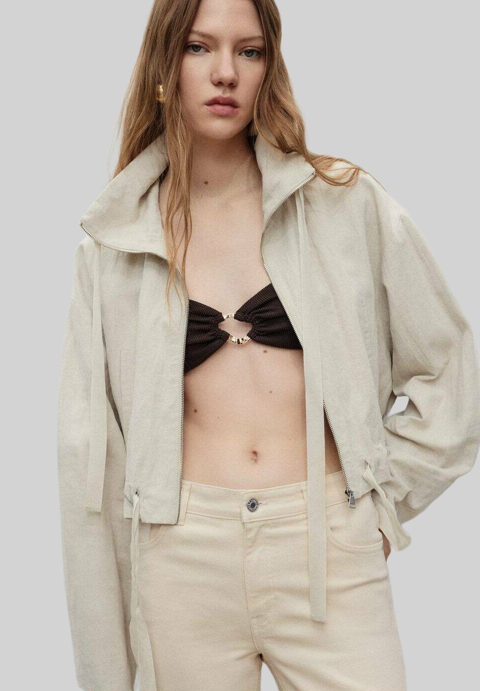 Mango SIENNA CROPPED