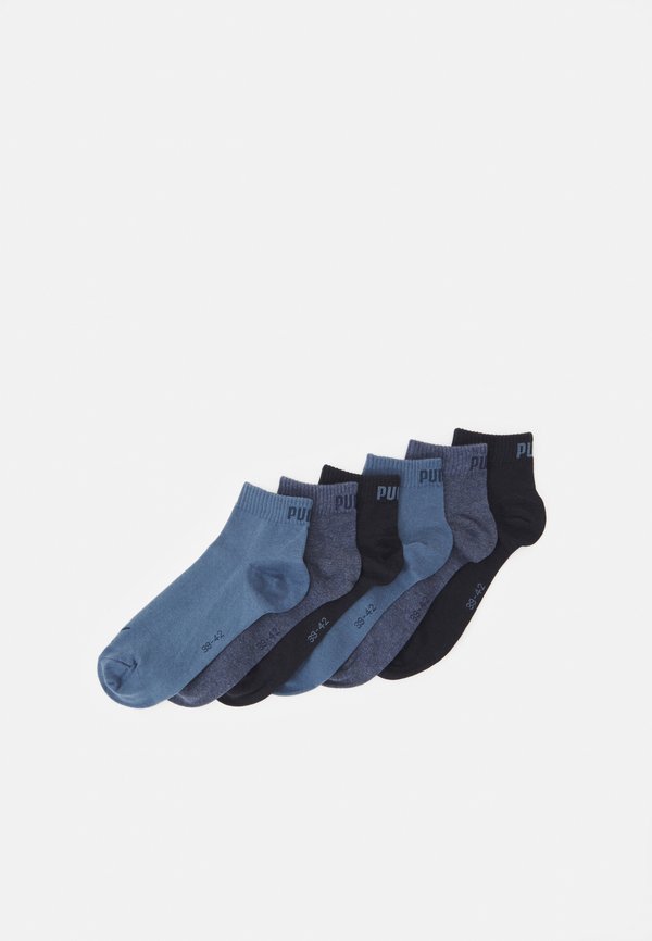 Puma UNISEX  6 PACK - Sports socks - blue combo