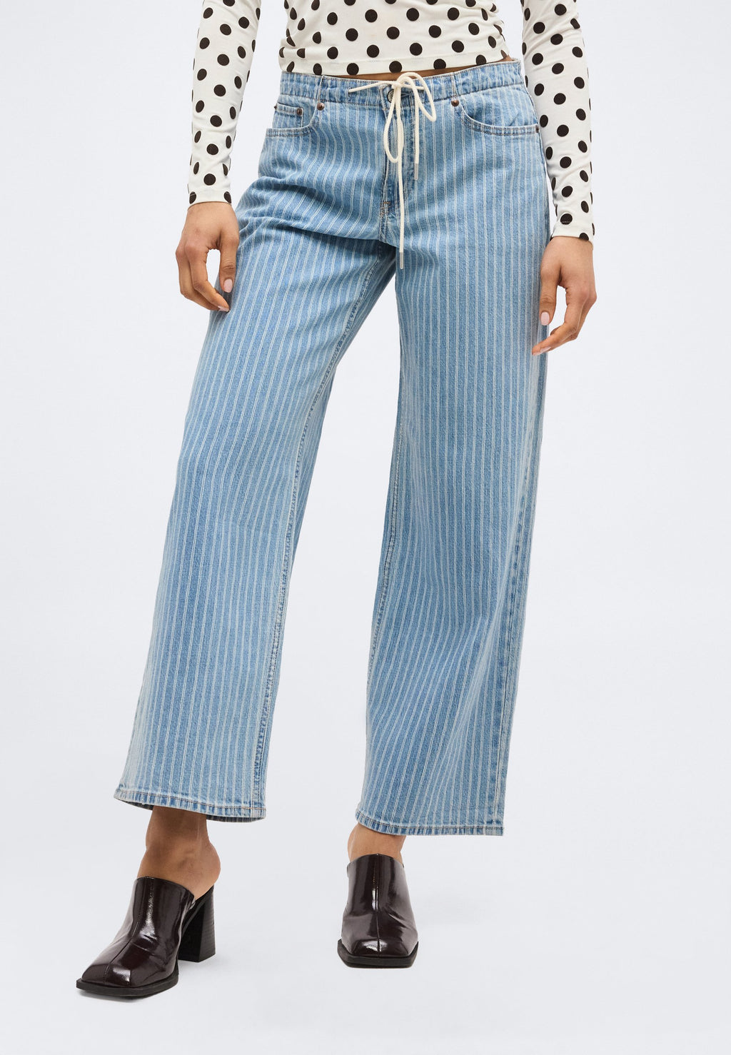 Abercrombie & Fitch LASER STRIPE LIGHTWEIGHT ULTRA LOOSE