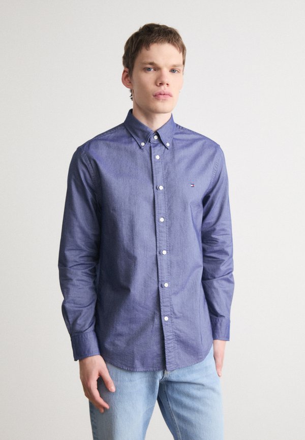 Tommy Hilfiger SOLID HERITAGE OXFORD RF SHIRT - Shirt - desert sky