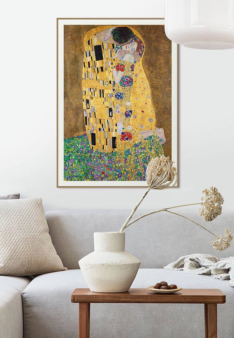 Orange Wallz GUSTAV KLIMT - THE KISS
