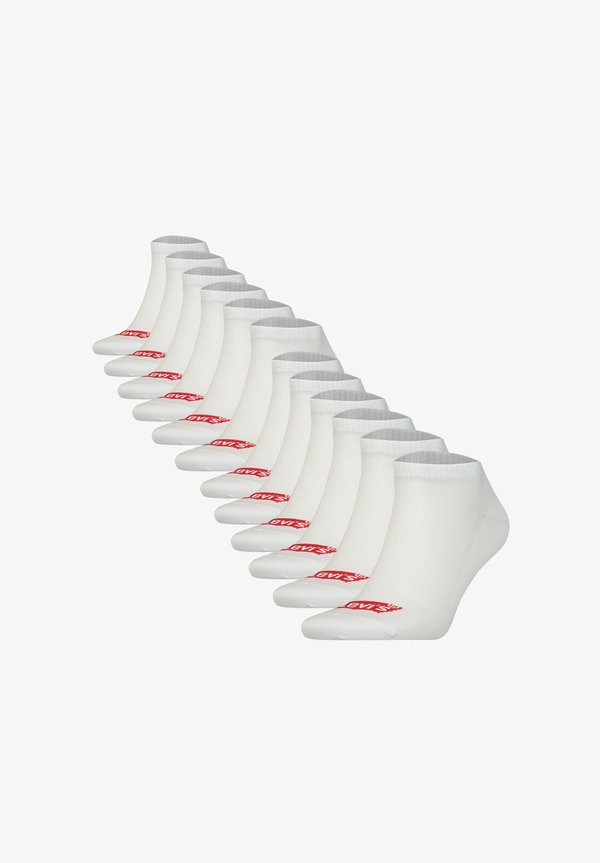 Levi's® UNISEX PACK OF 12 - Sneaker socks - weiß