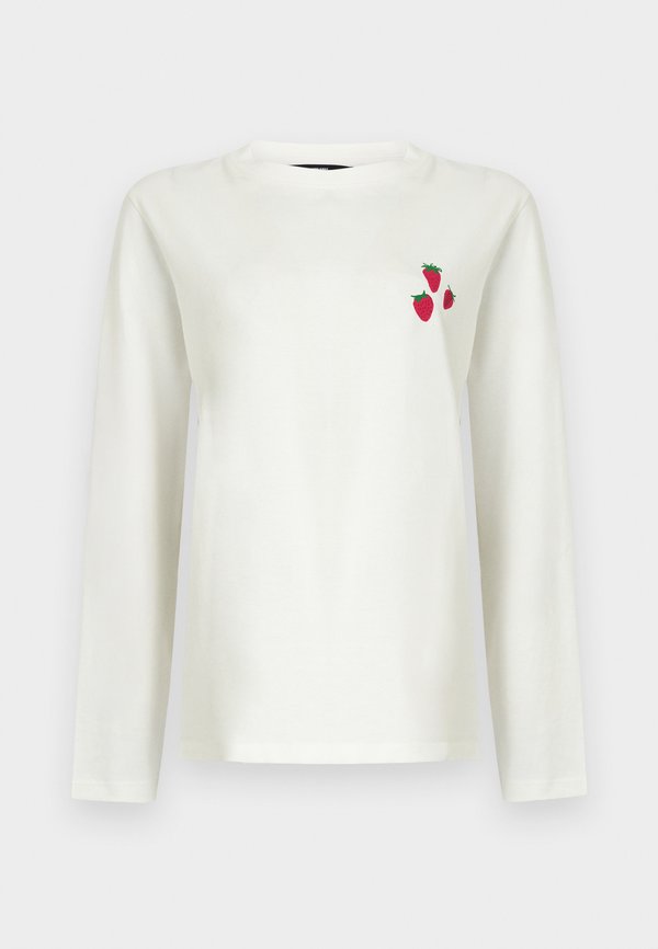 Vero Moda VMSIGRID SHELLY - Long sleeved top - snow white