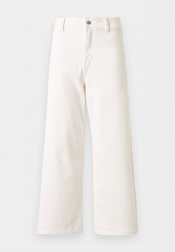 Vero Moda VMLARONE CROPPED - Wide Leg - bright white