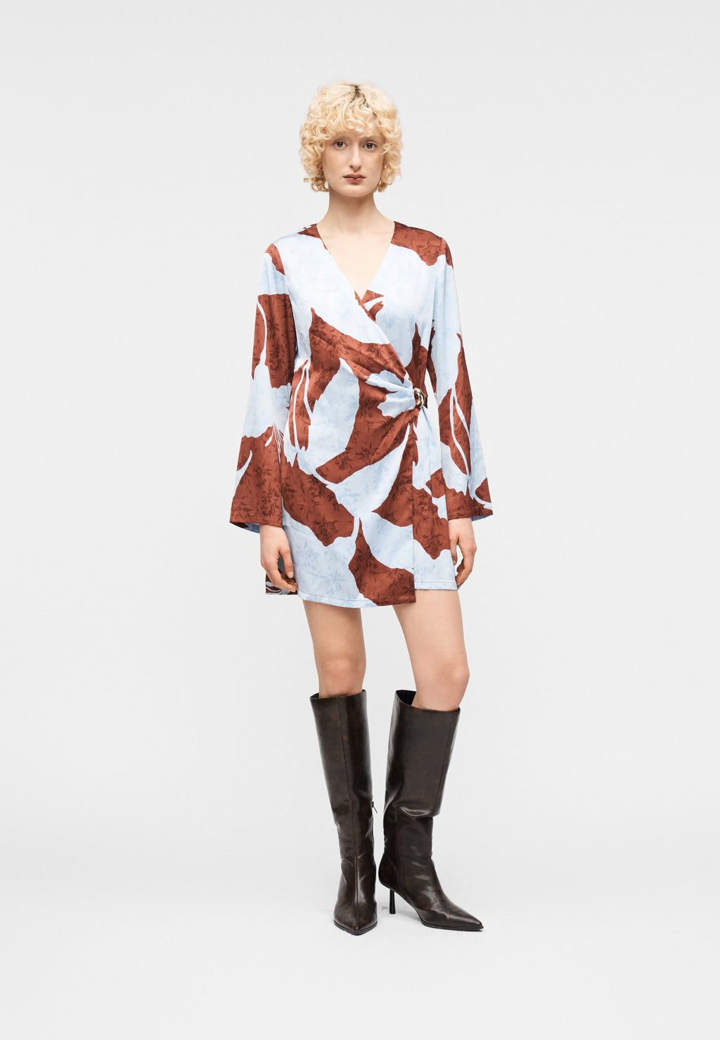 ONLY ONLFREYLIA CHIGO SHORT WRAP DRESS