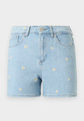 ONLY Denim ONLJOSEPHINE High waist Loose Fit - Denim shorts - light blue denim