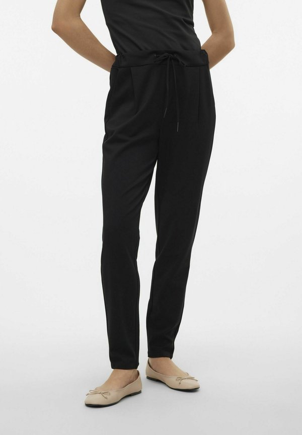 Vero Moda VMEVA Low rise - Tracksuit bottoms - black