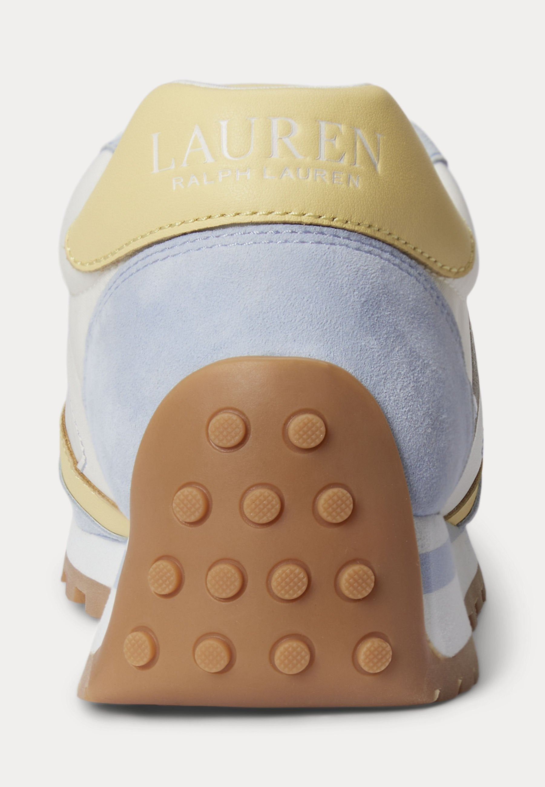 Lauren Ralph Lauren DANI COLOR-BLOCKED LEATHER SNEAKER