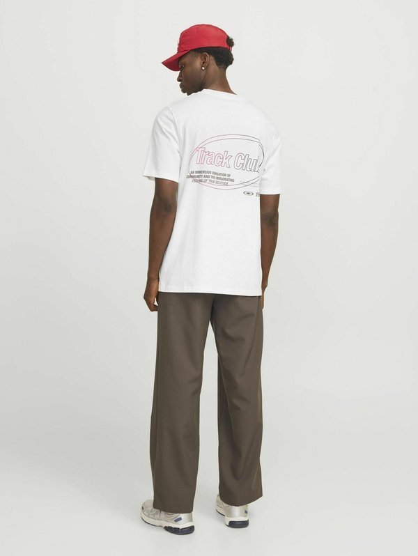 Jack & Jones Printed - Print T-shirt - bright white