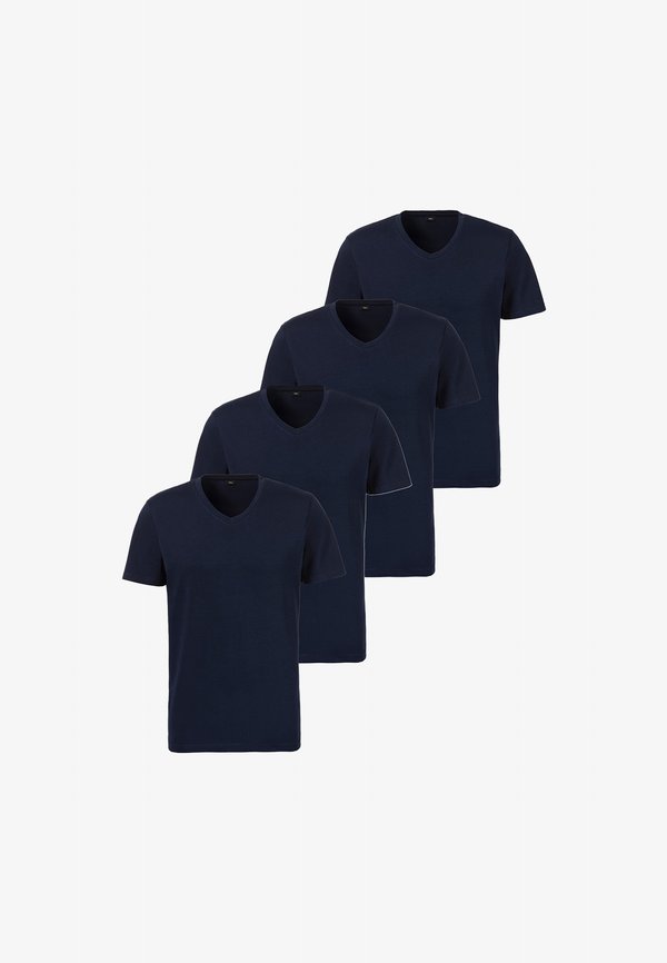 s.Oliver 4ER PACK  - Basic T-shirt - marine
