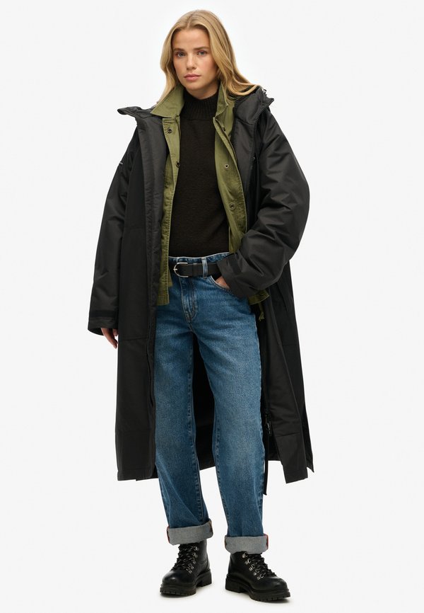 Superdry & Co Winter coat - black black