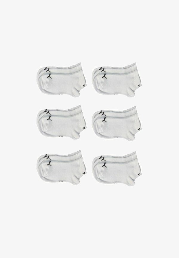 Puma UNISEX 18 PACK  - Sneaker socks - white
