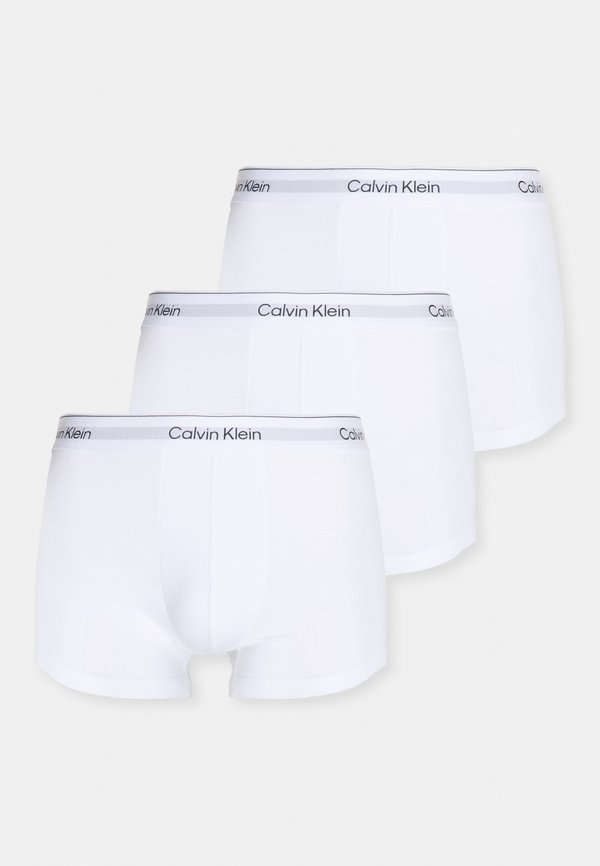Calvin Klein Underwear TRUNK 3 PACK ICON COTTON STRETCH - Trunks - white