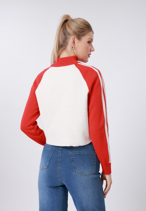 Even&Odd CROP QUARTER-ZIP