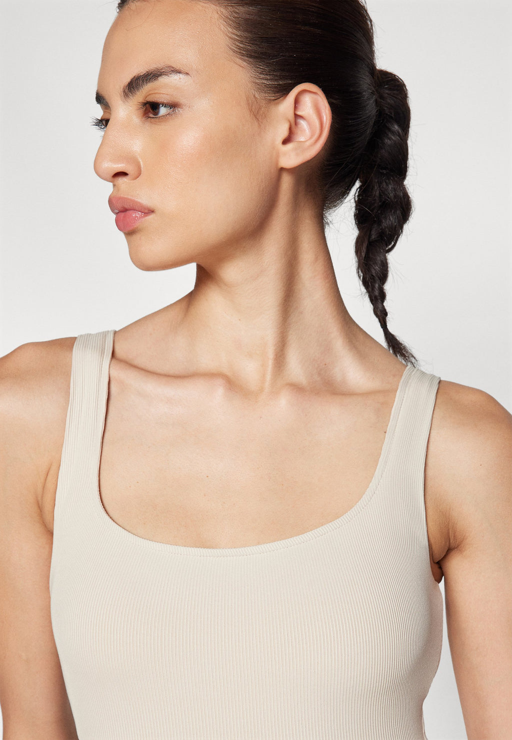Girlfriend Collective PENNY SQUARE NECK BODYSUIT