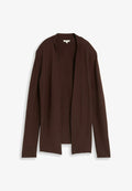 TOM TAILOR Cardigan - java dark brown