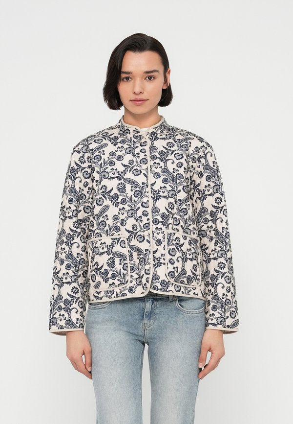 Vero Moda Quilted VMCLARA - Light jacket - pumice stone