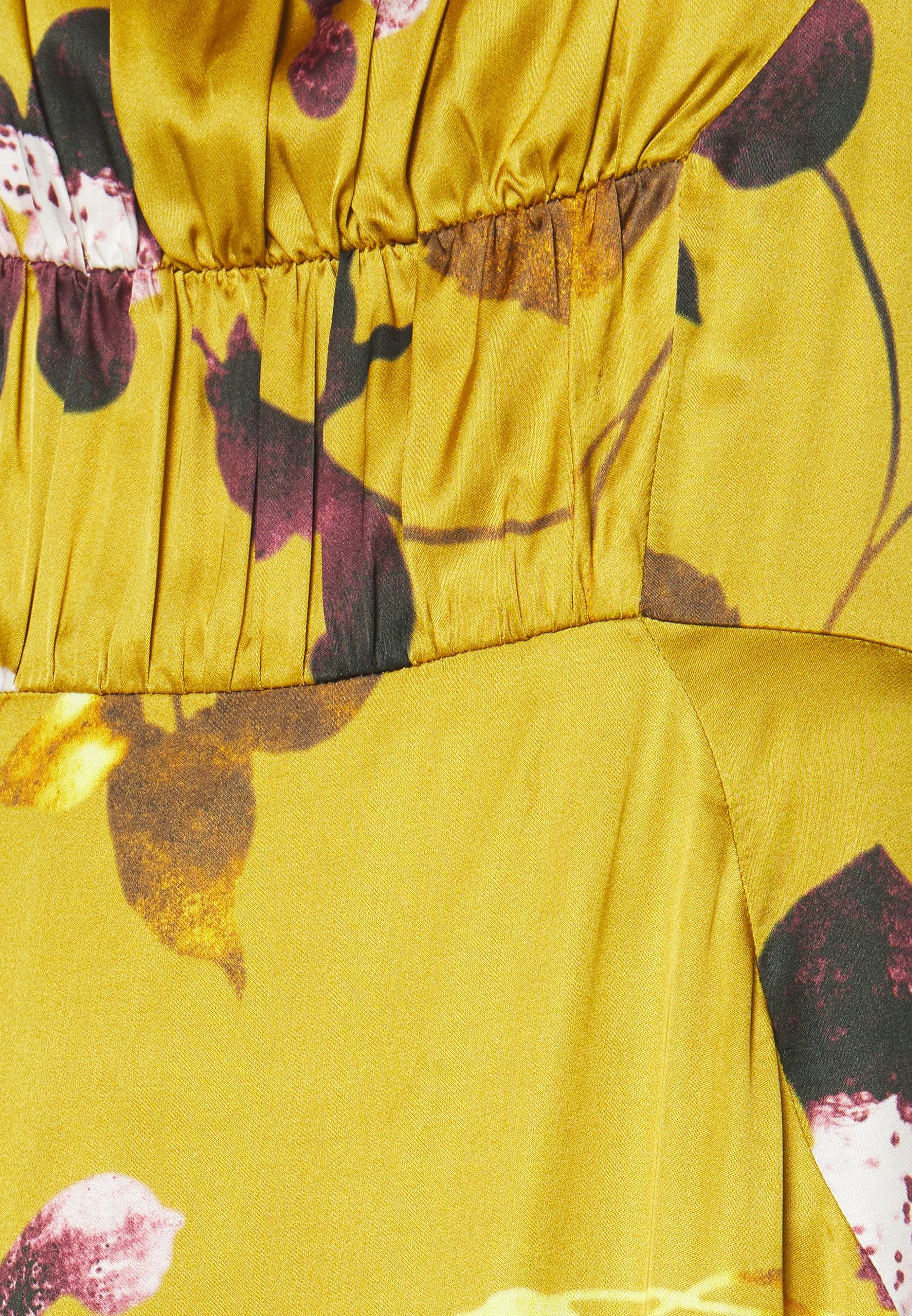Erdem STRAPPY FLUTED HEM DRESS