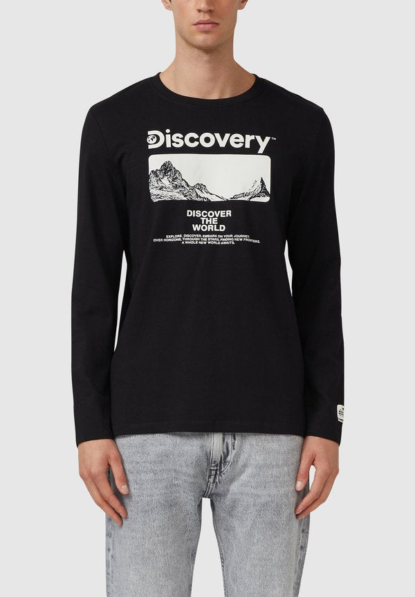 s.Oliver Long sleeved top - schwarz