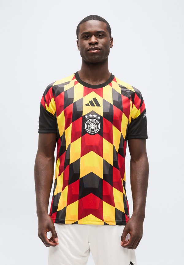 adidas Performance GERMANY 26 HOME PRE MATCH - Football jersey - black/team yellow